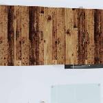 vidaXL Стенен шкаф PORTO Старо дърво 40 x 31 x 80 см (885383)