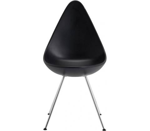 Fritz Hansen Drop black / chróm
