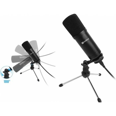 Sandberg Streamer USB Desk Microphone (126-09)