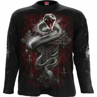 Tričko Gothic Serpent čierna