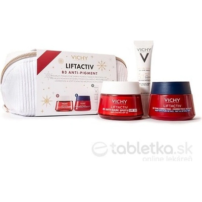 VICHY LIFTACTIV B3 ANTI-PIGMENT XMAS 2024 denný krém 50 ml + nočný krém 50 ml + Capital Soleil UV-Age Daily SPF50+, 15ml