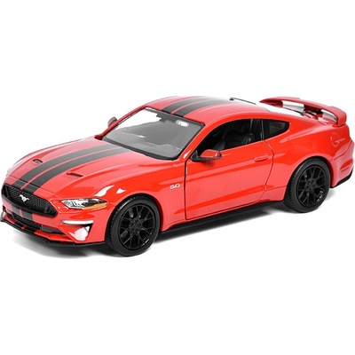 MOTORMAX Ford Mustang GT 2018 červená 1:24