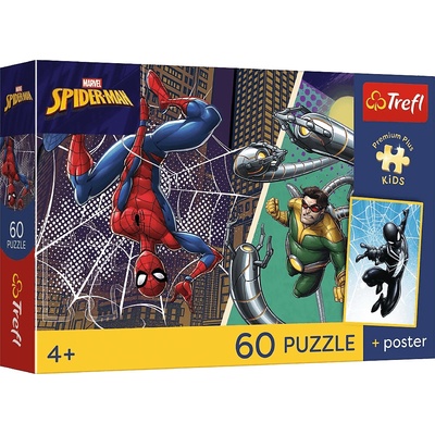 TREFL Premium Plus Kids Spiderman Hrdinové 60 dílků