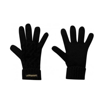 Golddigga Cable Gloves Ladies black