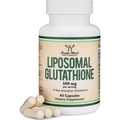 Double Wood Supplements Антиоксидант, защита на черния дроб - Липозомен Глутатион, 250 mg x 60 капсули Double Wood (G8DLF DW)