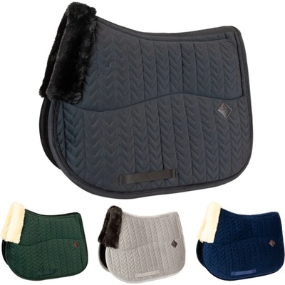 Kentucky Podsedlová dečka Skin Friendly Velvet tm.modrá