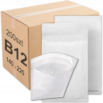 Bublinkové obálky NC System B12 bílé 200 kusů