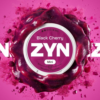 ZYN Black Cherry 6 mg - krabička po 20 vrecúškach