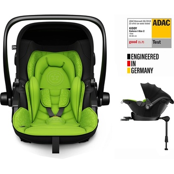 KIDDY Evoluna i-size 2 2023 + Isofix základňa Lizard Green