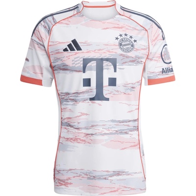 adidas FC Bayern München Away Jersey 2025/26 biela