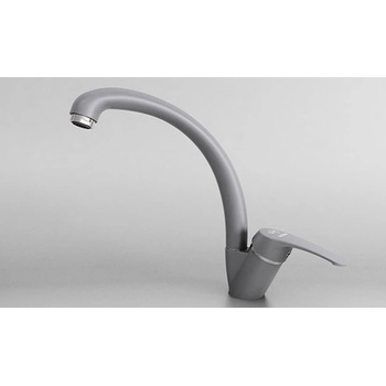 Image 1 of FAT СМЕСИТЕЛ ЗА КУХНЯ ИТАЛИАНСКИ модел 08910 цв1007 ТЪМНОСИВ (089101007)