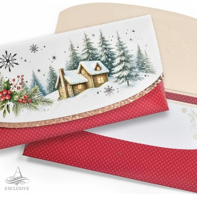 ARGUS Obálka na voucher vianočná 91-6016