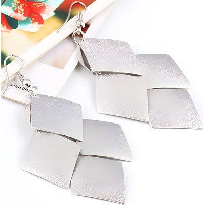 HARAHU Обеци lo-1887 - Сребърен kp1887 (lo-1887)