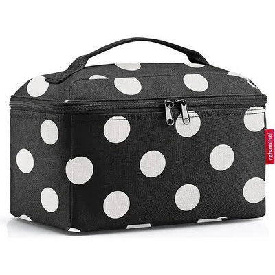 Reisenthel Чанта Reisenthel Cosmetic bag - Black (Dots White)