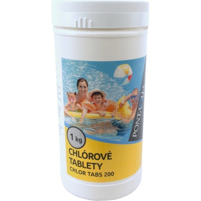 Pontaqua Chlórové tablety maxi pomaly rozpustné 1kg