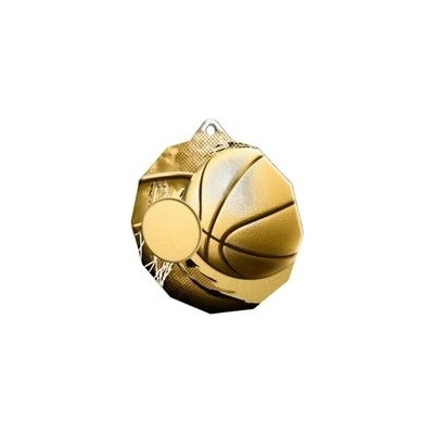 Poháry Bauer Kovová medaile ekoMDMR03M02 Basketball
