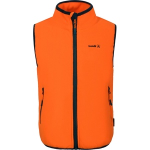 Kamik Детски поларен елек Kamik Kid's Phoenix Fleece vest - Mandarin / Atlantic - размер 152 (EU) (703-5359-0919)