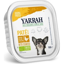 Yarrah Bio Paté Adult bio kuře s bio mořskými řasami 12 x 150 g