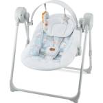 KinderKraft - Детска люлка с мелодия SWINGEE сива 4xAAA/230V (AG1066)