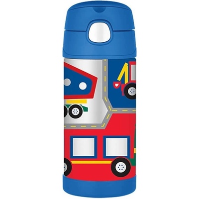 Thermos Detská termoska so slamkou construction 0,355 l