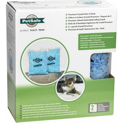PetSafe ScoopFree Premium Crystal Litter stelivo pre mačky 2 x 2 kg