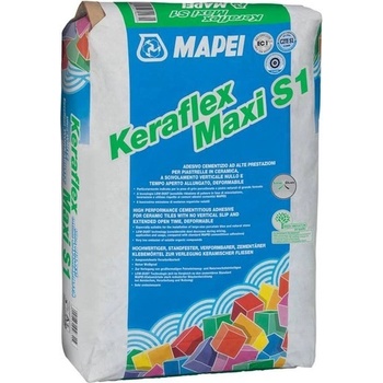 MAPEI KERAFLEX MAXI S1 DUST FREE Cementové lepidlo 25kg bílé
