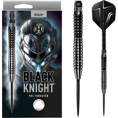 Sada šipek Harrows steel Black Knight 22g, 90% wolfram