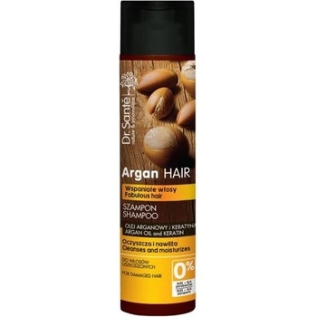 Dr. Santé Argan hydratačný šampón pre poškodené vlasy Argan Oil and Keratin Cleanses and Moisturizes 250 ml
