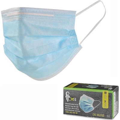 CXS rouška ochranná 3-vrstvá zdravotnická 50 ks – Zboží Mobilmania
