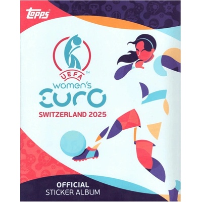 Topps Topps Euro 2025 women na samolepky album