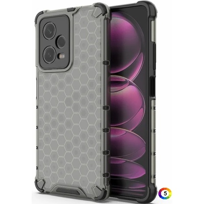 Xiaomi Redmi Note 12 Pro 5G / Poco X5 Pro 5G Силиконов Калъф Honeycomb TPU и Протектор