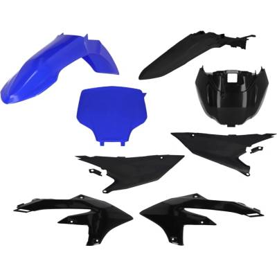 Acerbis Sada plastů bez chráničů vidlic Acerbis pro YAMAHA YZF450 26 černá