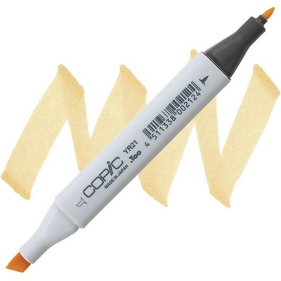 Lihová fixa COPIC Classic oboustranná Fine & Chisel, Cream (YR21)