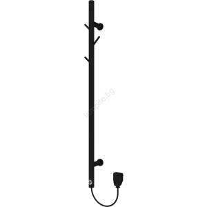 Instal Projekt - Електрически сушилник TUBIES 32W 85x9 см черен (IP0006)