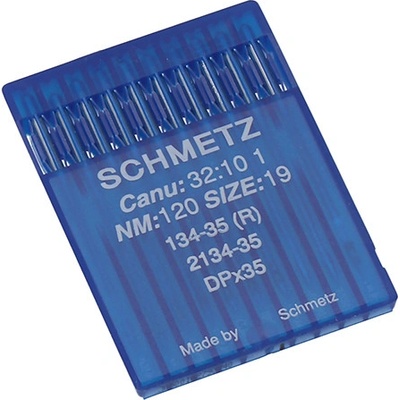 Strojové ihly pre priemyselné šijacie stroje Schmetz 134-35 (R) 120