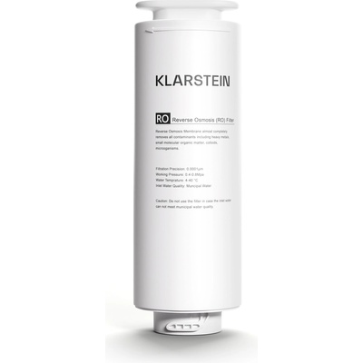 Klarstein PureLine 800 RO филтър, резервен / аксесоари, обратна осмоза, 800 GPD / 3000 литра/де8 (WFT1-PureLine800RO) (WFT1-PureLine800RO)