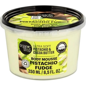 Organic Shop Мус за тяло Pistachio Fudge, 250 ml