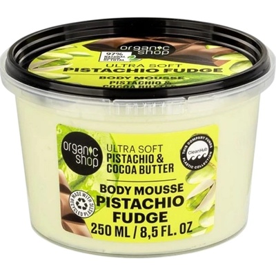 Organic Shop Мус за тяло Pistachio Fudge, 250 ml