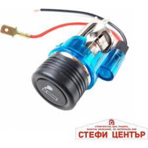 Paolo Универсална запалка за автомобили - 12v -09649 - синя (46086) - steficenter