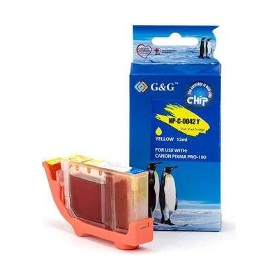 Compatible Глава за CANON PIXMA PRO 100 - Yellow - CLI-42Y - 6387B001 - G&G (NC-C-0042Y)