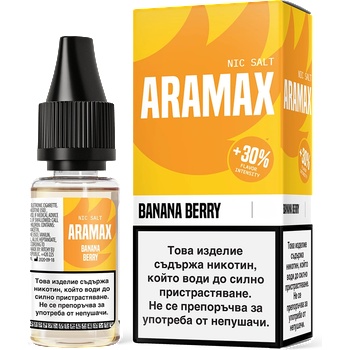 никотинови соли Aramax Salt 10ml Banana Berry 20мг