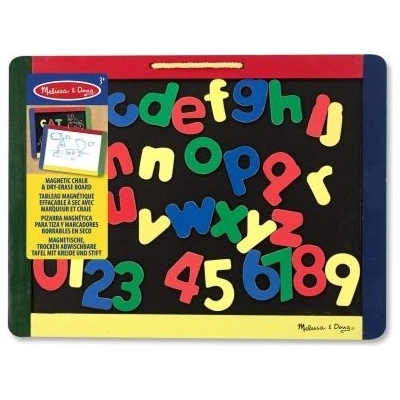 Melissa & Doug ДЕТСКА МАГНИТНА ДЪСКА ЗА РИСУВАНЕ - 2 В 1 (10145)