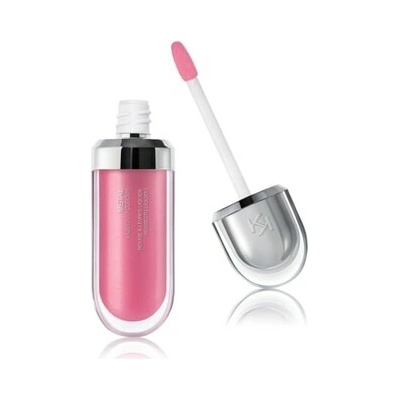 KIKO Milano Metal Liquid Lip Colour Tekutá rtěnka růžová 6,5 ml