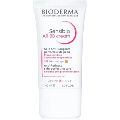BIODERMA Sensibio AR BB Cream ББ крем SPF 30 цвят Light 40ml