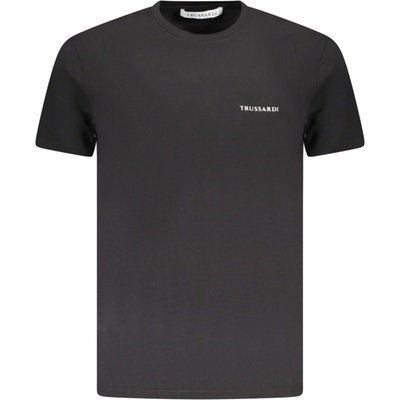 Trussardi Černé tričko s krátkým rukávem černá