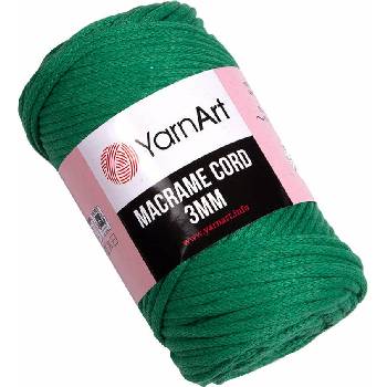 YARNART Macrame Cord 3 mm 85 m 759 Dark Green юта (Macrame Cord 3 mm 759)