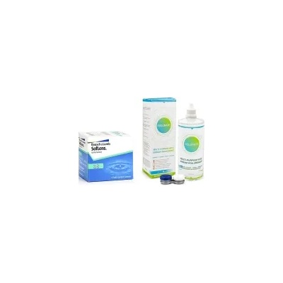 Bausch & Lomb SofLens 38 (6 лещи) + Solunate Multi-Purpose 400 ml с кутия