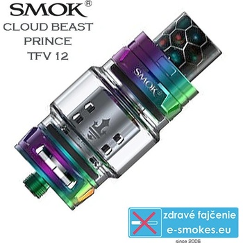 Smoktech TFV12 Prince clearomizér dúhová 8,0ml