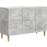 vidaXL Служебен шкаф Бетонно сиво 89 x 34, 5 x 60 см (894658)