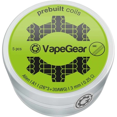 VapeGear predmotané špirálky Clapton A1 0,53ohm